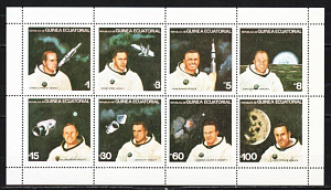 Экваториальная Гвинея, 1978, Американские астронавты, лист
